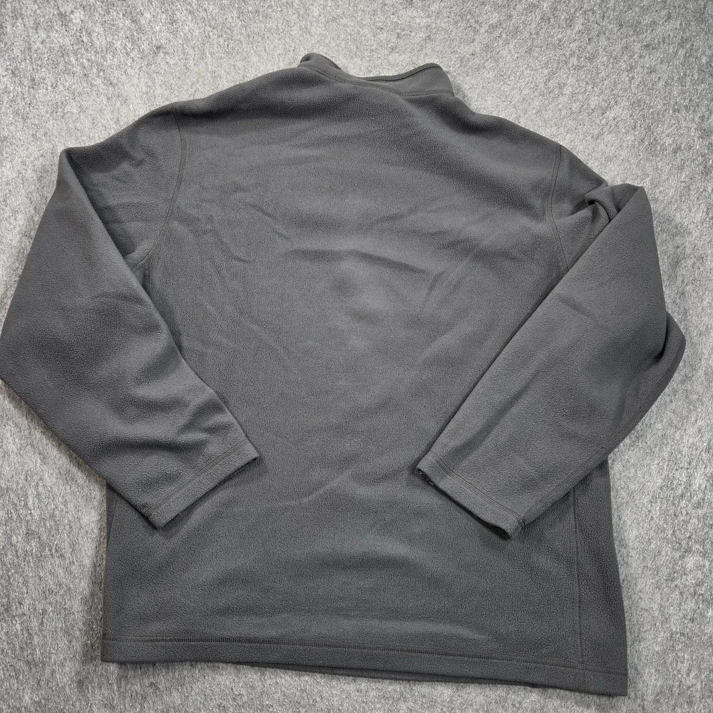 The North Face Jacket Mens XL Gray Fleece 1/4 Zip Thermal Pullover Hiking